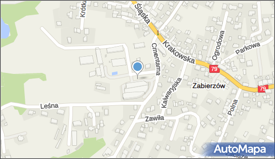 Paczkomat InPost ZBR01N, Leśna 2A, Zabierzów 32-080