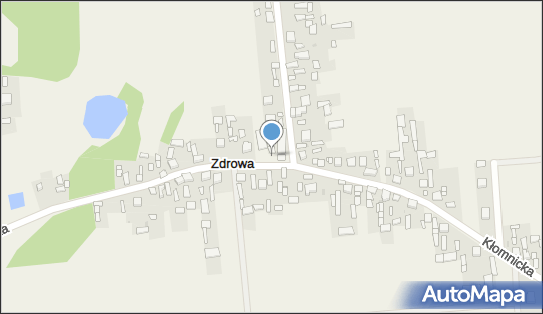 Paczkomat InPost ZDRA01M, Kłomnicka 31, Zdrowa 42-270