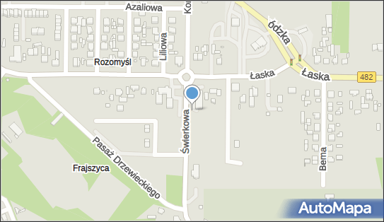 Paczkomat InPost ZDW02BAPP, Łaska 106, Zduńska Wola 98-220