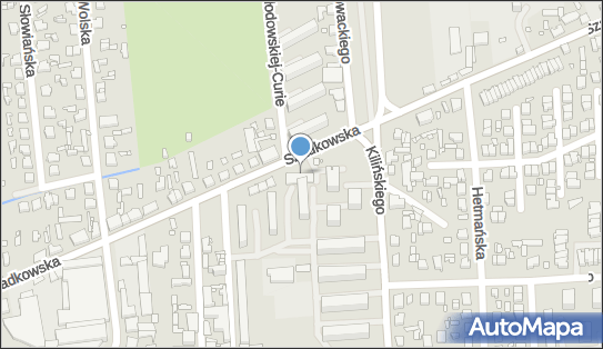 Paczkomat InPost ZDW05M, Szadkowska 24B, Zduńska Wola 98-220