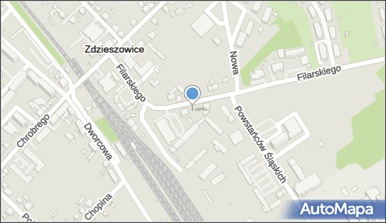 Paczkomat InPost ZDZ01M, Filarskiego 6A, Zdzieszowice 47-330