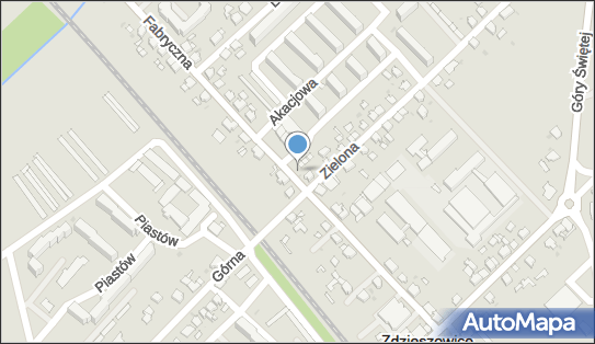 Paczkomat InPost ZDZ02M, Fabryczna 12A, Zdzieszowice 47-330