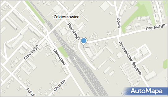 Paczkomat InPost ZDZ03M, Filarskiego 4, Zdzieszowice 47-330