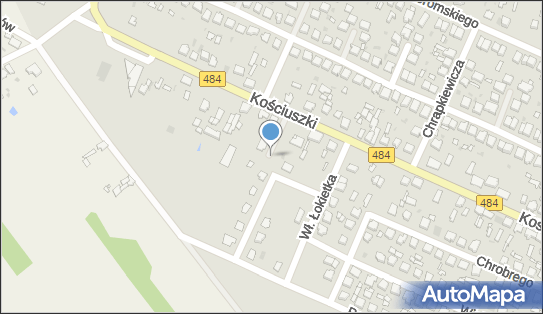 Paczkomat InPost ZEL01BAPP, Tadeusza Kościuszki 110, Zelów 97-425