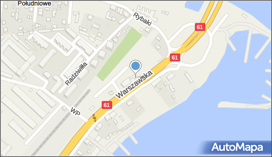 Paczkomat InPost ZEP01M, Warszawska 16A, Zegrze Południowe 05-130