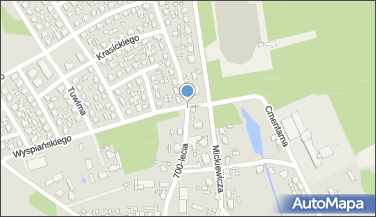 Paczkomat InPost ZER02N, 700-lecia 8A, Żerków 63-210