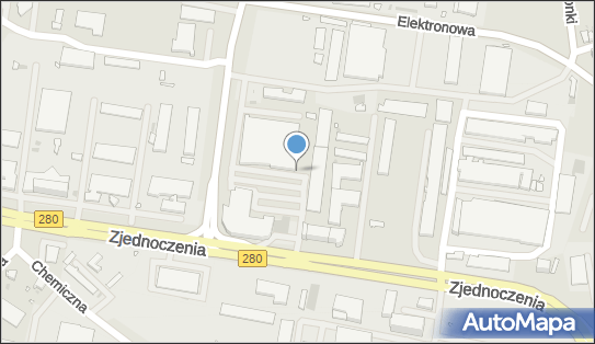 Paczkomat InPost ZGO01A, Zjednoczenia 106, Zielona Góra 65-155