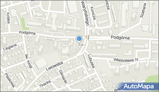 Paczkomat InPost ZGO01HP, Podgórna 43 L, Zielona Góra 65-213