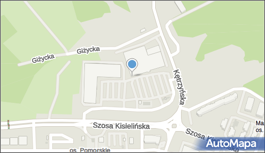 Paczkomat InPost ZGO05N, Szosa Kisielińska 22, Zielona Góra 65-247