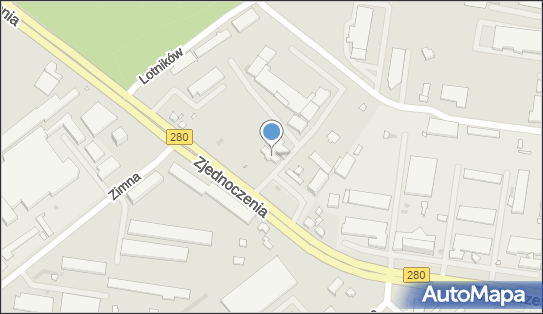 Paczkomat InPost ZGO07M, Aleja Zjednoczenia 118, Zielona Góra 65-120