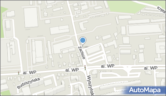 Paczkomat InPost ZGO10M, Zacisze 1A, Zielona Góra 65-775