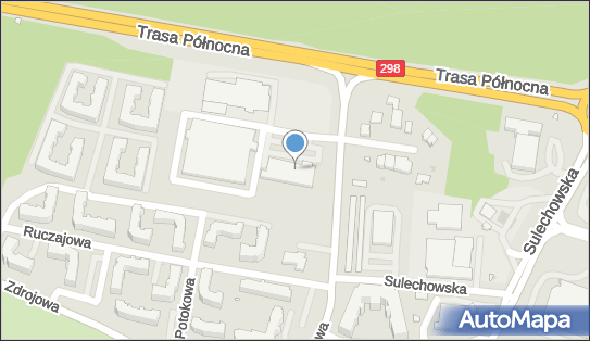 Paczkomat InPost ZGO13M, Zdrojowa 2A, Zielona Góra 65-119