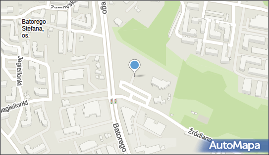 Paczkomat InPost ZGO33M, Źródlana 33, Zielona Góra 65-735