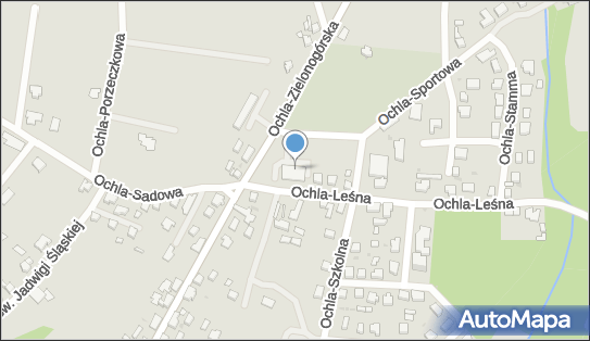 Paczkomat InPost ZGO46M, Ochla-Leśna 2, Zielona Góra 66-006