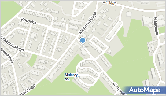 Paczkomat InPost ZGO64M, Braci Gierymskich 99A, Zielona Góra 65-140