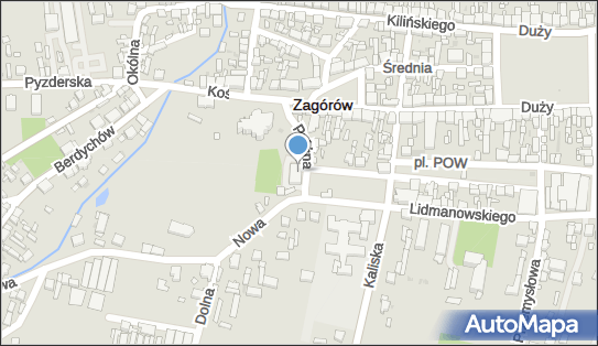 Paczkomat InPost ZGR01M, Próżna 2, Zagórów 62-410