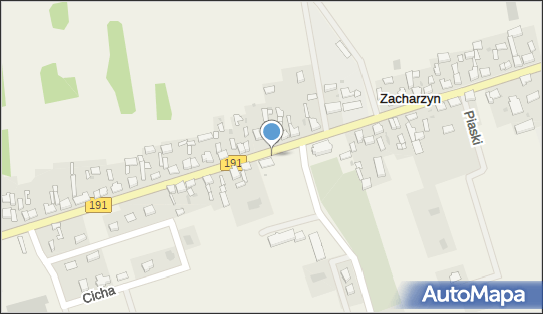 Paczkomat InPost ZHR01M, Zacharzyn 144, Zacharzyn 64-813