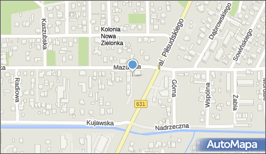 Paczkomat InPost ZIE01M, Mazurska 1, Zielonka 05-220