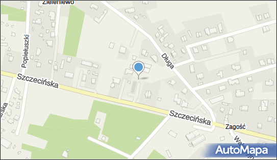 Paczkomat InPost ZIN01M, Szczecińska 17a, Zieleniewo 73-108