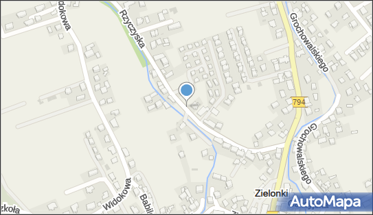 Paczkomat InPost ZKI06M, Rzyczyska 9, Zielonki 32-087