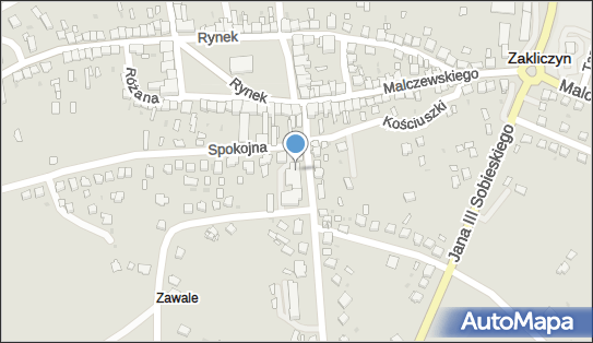 Paczkomat InPost ZKN01M, Jagiellońska 4, Zakliczyn 32-840