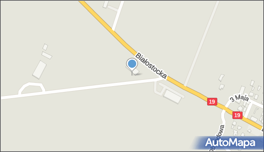 Paczkomat InPost ZLD01BAPP, Białostocka 71, Zabłudów 16-060