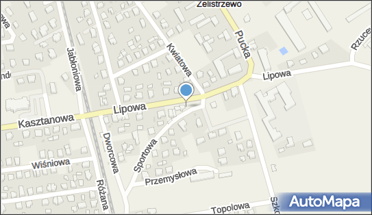 Paczkomat InPost ZLI01M, Lipowa 12, Żelistrzewo 84-122