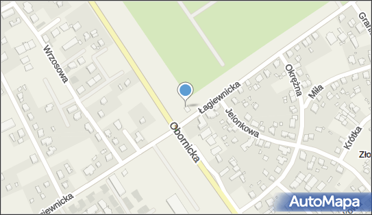 Paczkomat InPost ZLT02M, Łagiewnicka 23, Złotniki 62-002