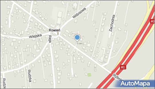 Paczkomat InPost ZOR01G, Rybnicka 220, Żory 44-240