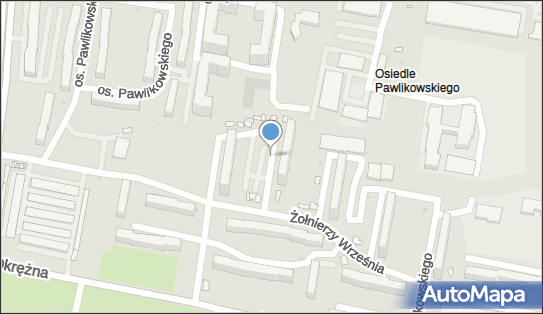 Paczkomat InPost ZOR10N, Osiedle Pawlikowskiego 19B, Żory 44-247