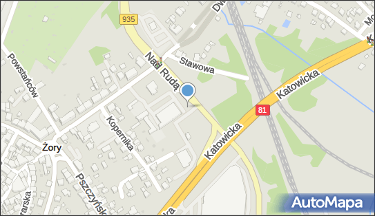 Paczkomat InPost ZOR12M, Dworcowa 12 A, Żory 44-240