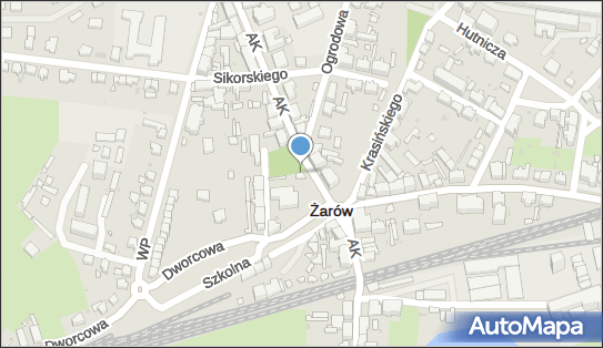 Paczkomat InPost ZRO01N, Armii Krajowej 33, Żarów 58-130