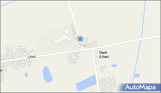 Paczkomat InPost ZROA01BAPP, Uher 32A, Zagroda 22-100