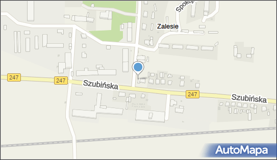 Paczkomat InPost ZSI01M, Szubińska 3, Zalesie 89-200