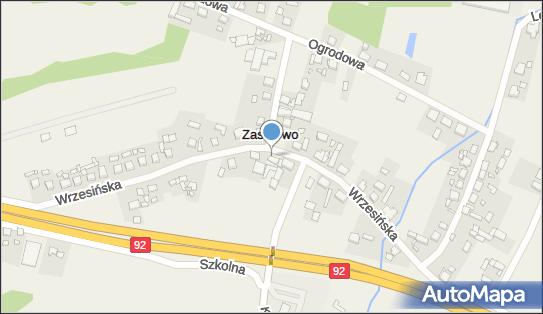 Paczkomat InPost ZSTQ01BAPP, Wrzesińska 13, Zasutowo 62-330