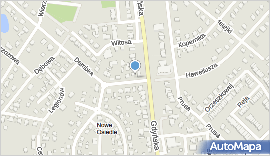 Paczkomat InPost ZUK01BAPP, Majkowskiego 2a, Żukowo 83-330