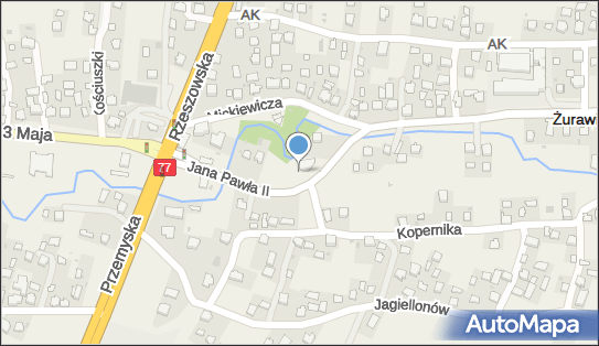 Paczkomat InPost ZUW01BAPP, Jana Pawła II 218, Żurawica 37-710