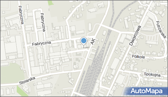 Paczkomat InPost ZWC02N, Fabryczna 1, Żywiec 34-300