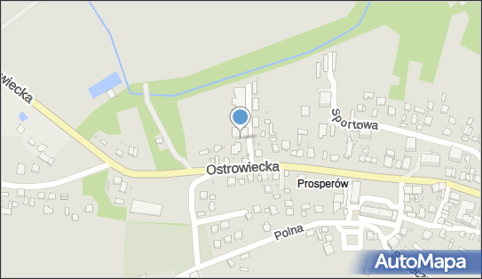 Paczkomat InPost ZWH01M, Ostrowiecka 16A, Zawichost 27-630