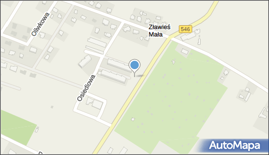 Paczkomat InPost ZWM01M, Osiedlowa 2, Zławieś Mała 87-134