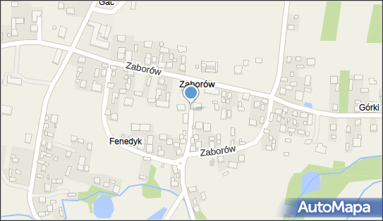 Paczkomat InPost ZXR01M, Zaborów 129, Zaborów 32-821