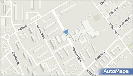 Paczkomat InPost ZYR446, De Girarda 10A, Żyrardów 96-300