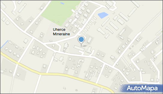 Dwór obronny Herburtów, Uherce Mineralne 154A, Uherce Mineralne 38-623 - Pałac, Dwór