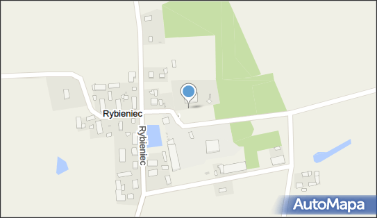 Dwór z końca XIX w., Rybieniec 50, Rybieniec 86-212 - Pałac, Dwór