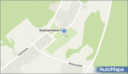 Dworek Zabytkowy w Bystrzanowicach - Dwór, Ogrodowa 1 42-253 - Pałac, Dwór