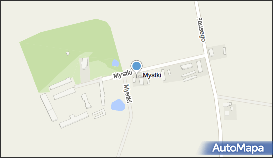 Pałac, Dwór, Mystki 2, Mystki 62-308 - Pałac, Dwór