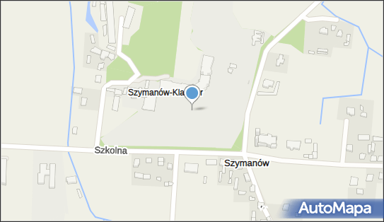Pałac Lubomirskich, Szkolna, Szymanów 96-516 - Pałac, Dwór