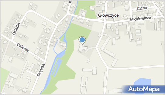 Pałac Puttkamerów, Adama Mickiewicza 10, Główczyce - Pałac, Dwór