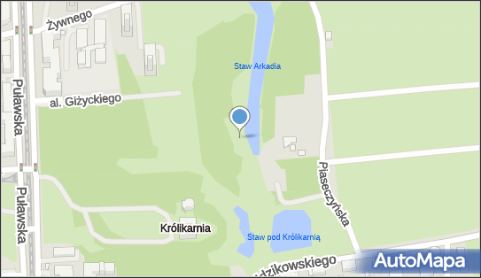 Park Arkadia, Piaseczyńska 17A, Warszawa 00-765 - Park, Ogród