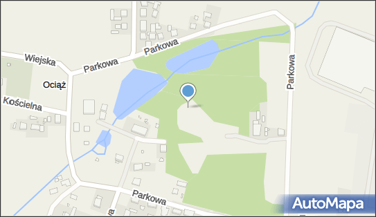 Park dworski, Parkowa, Ociąż 63-460 - Park, Ogród